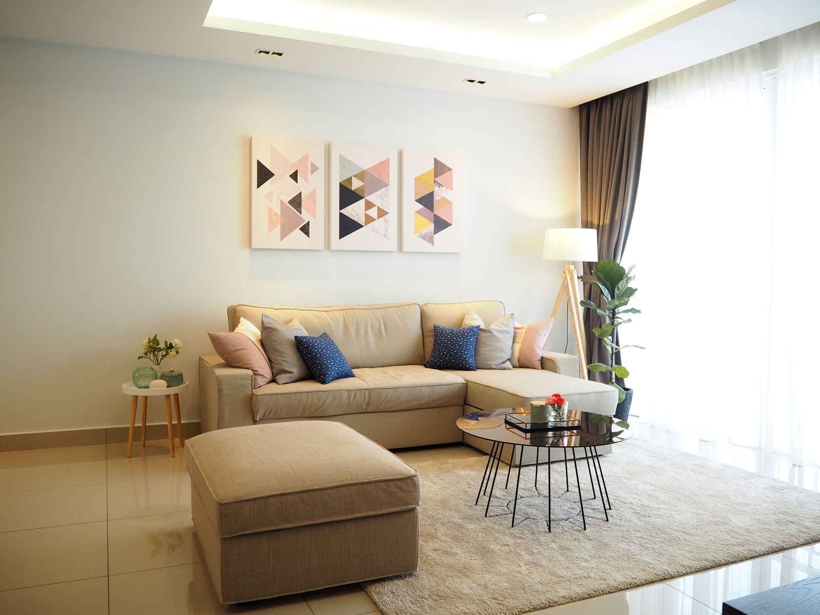 living room designs on budget