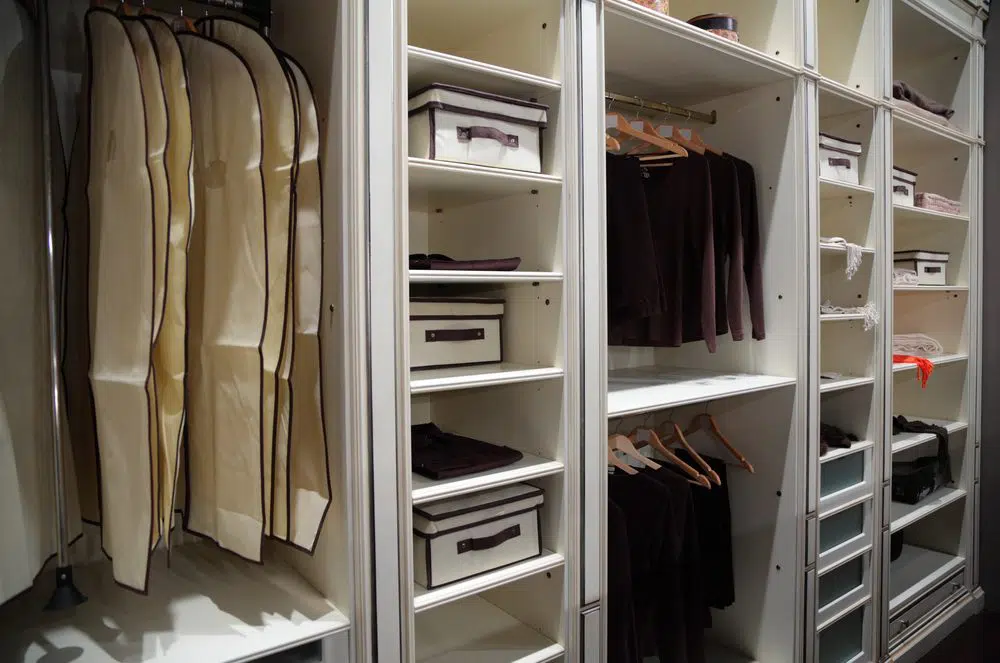 Maximise your closet space and add style to your bedroom with a built-in wardrobe