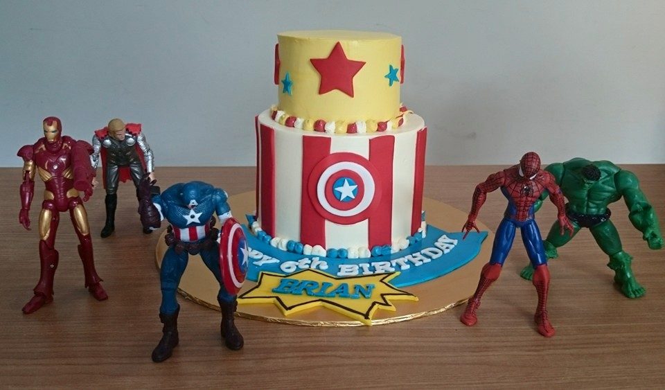 Captain America Cake Topper Personalized Cake Topper Custom - Etsy Singapore