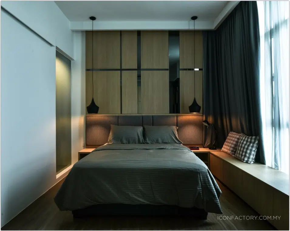 Small bedroom design for condominium in Tropicana Avenue done by Icon Factory, 