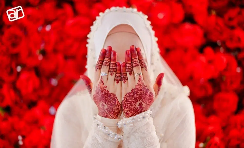 Muslim henna hands wedding photography by AR Studio - Malaysia Wedding Photographers at Recommend.my