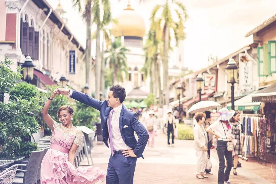 Arab Street pre-wedding photoshoot in singapore by Simplifai Studios. Source