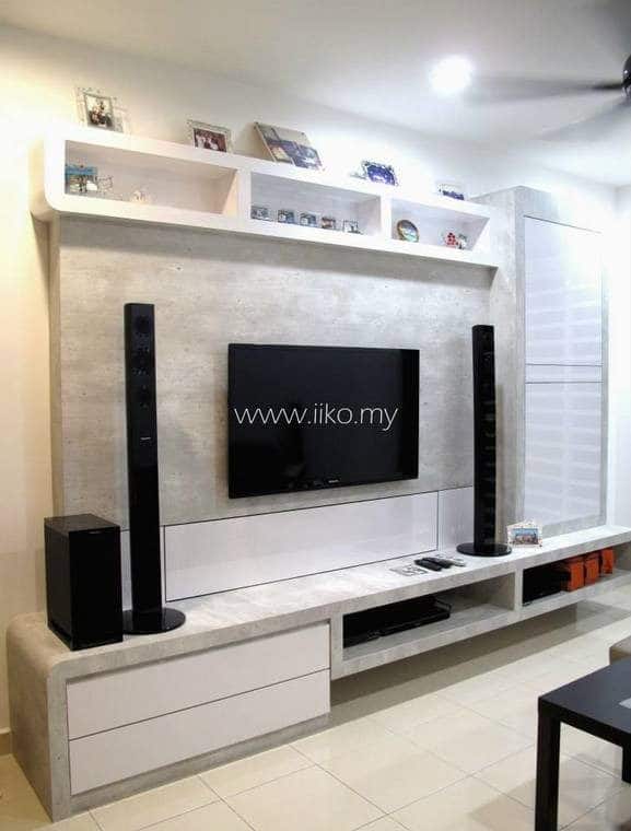 50 TV Cabinet Designs For Your Living Room  Recommend.my LIVING