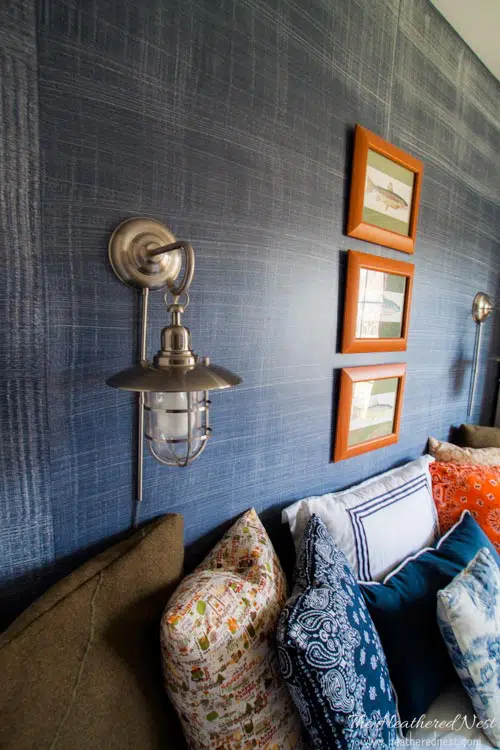 linen weave is one of the more interesting wall painting ideas that will make your wall unique