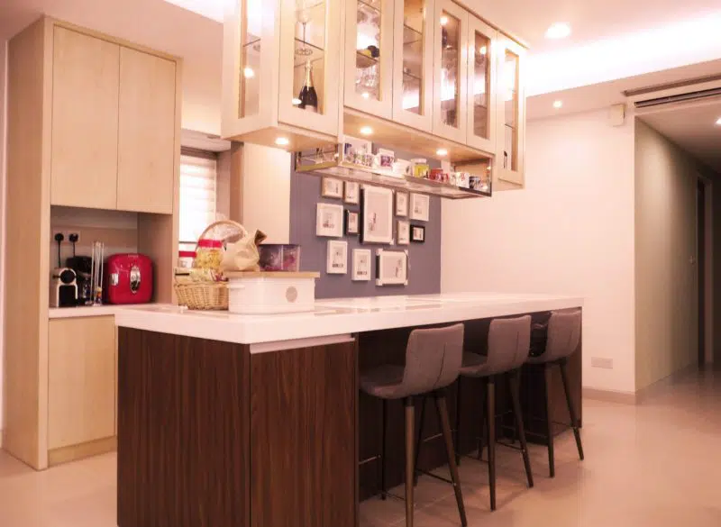 Malaysian kitchen island