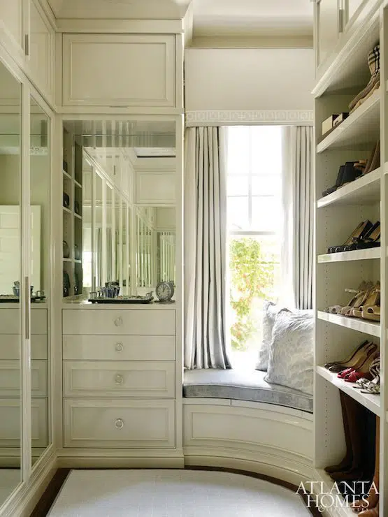 Bay window storage ideas