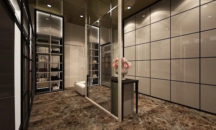 Walk-in closet