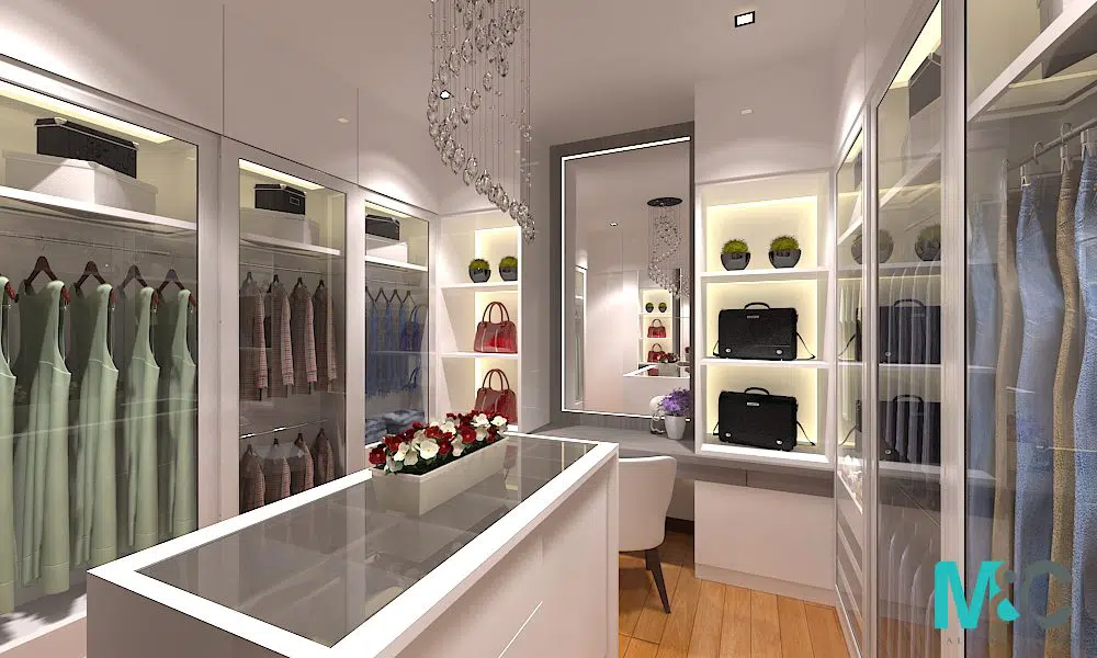 Walk-in closet