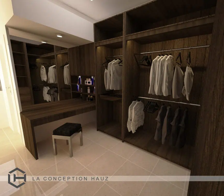 Walk-in closet