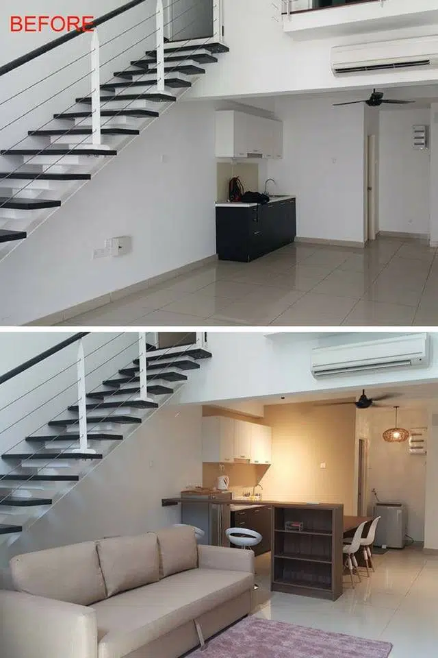 Apartment renovation in Scott Garden, Jalan Klang Lama by Ideal Plus Design