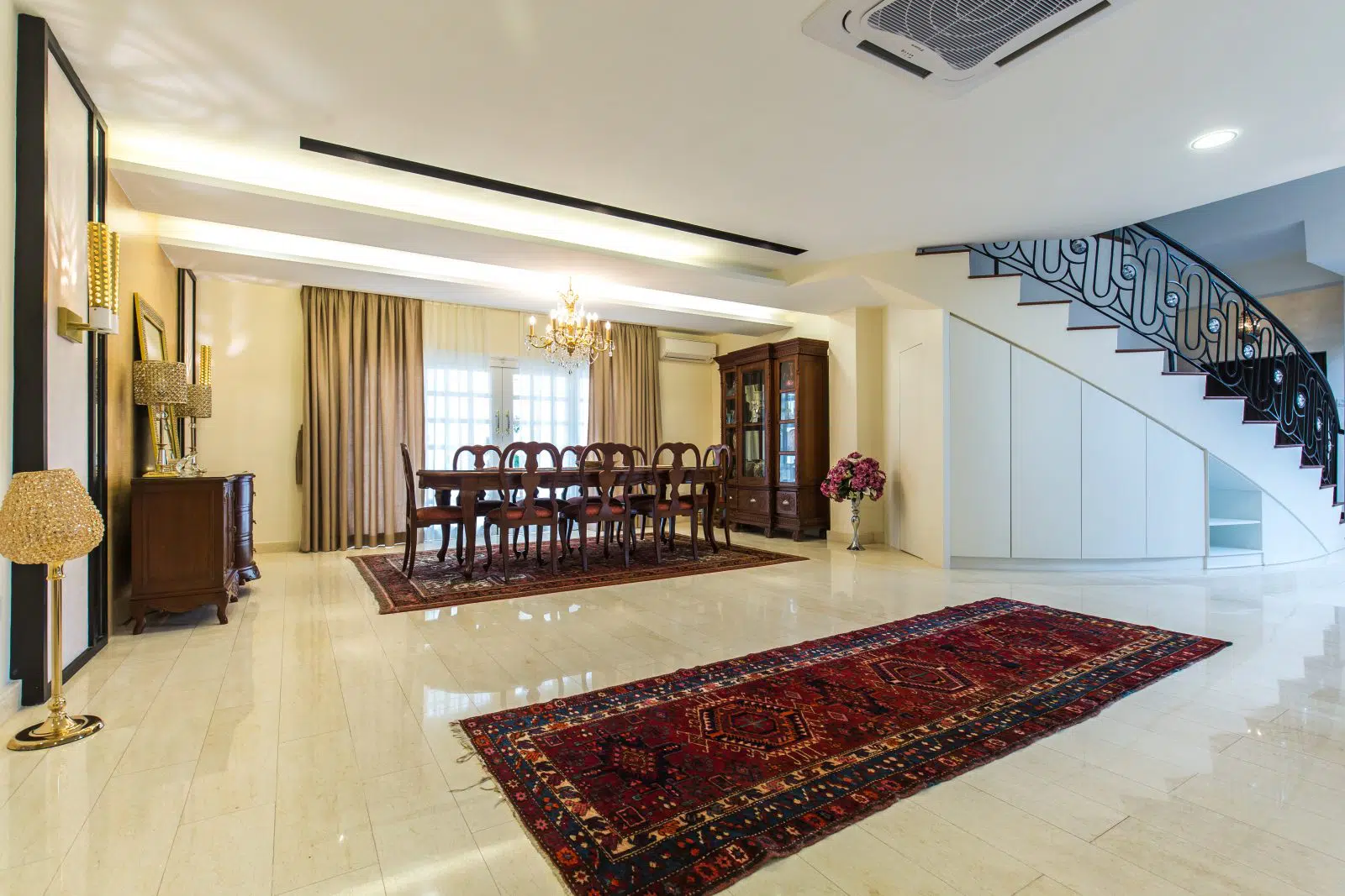 modern classic bungalow design in Ampang