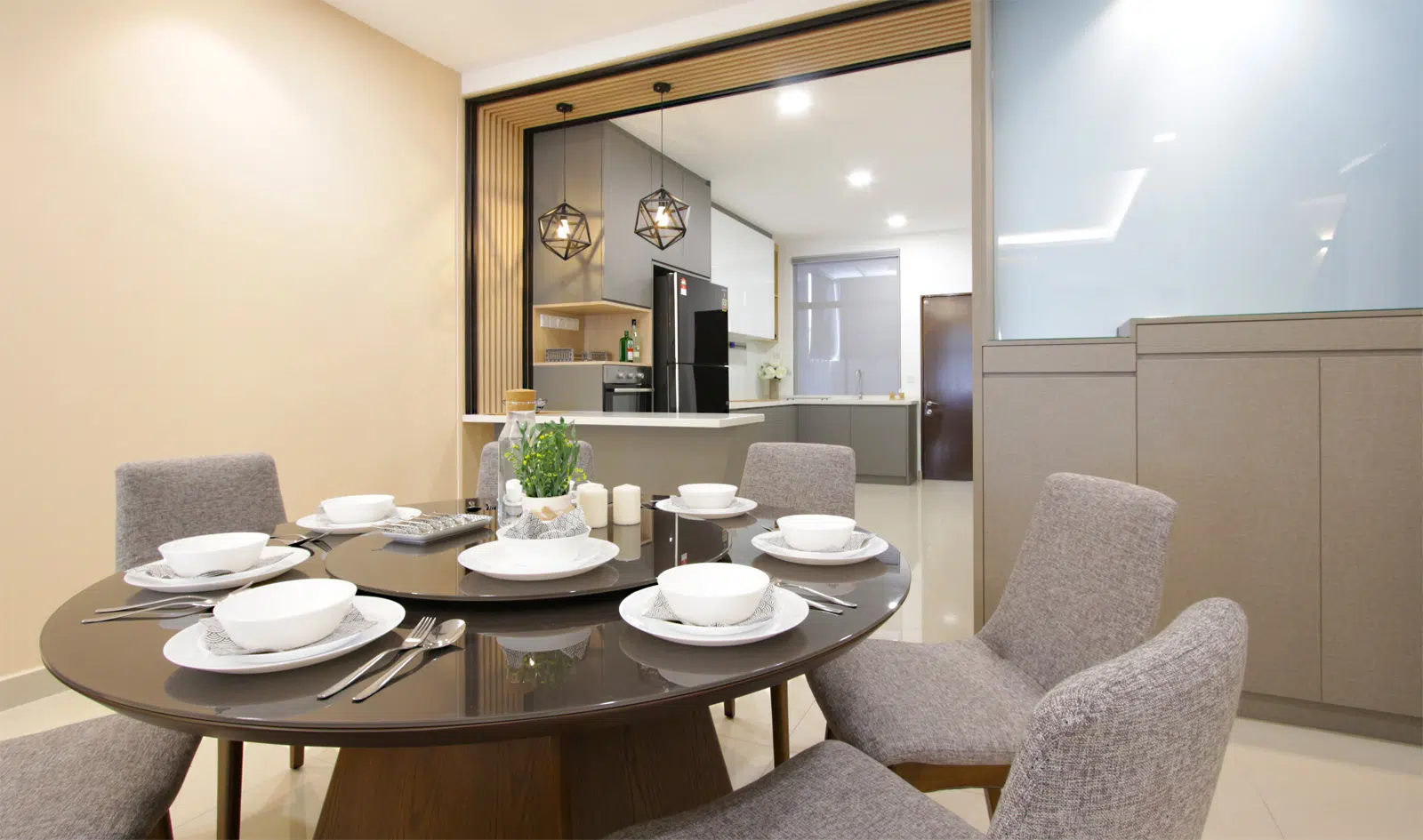 dining area of this house in southville city