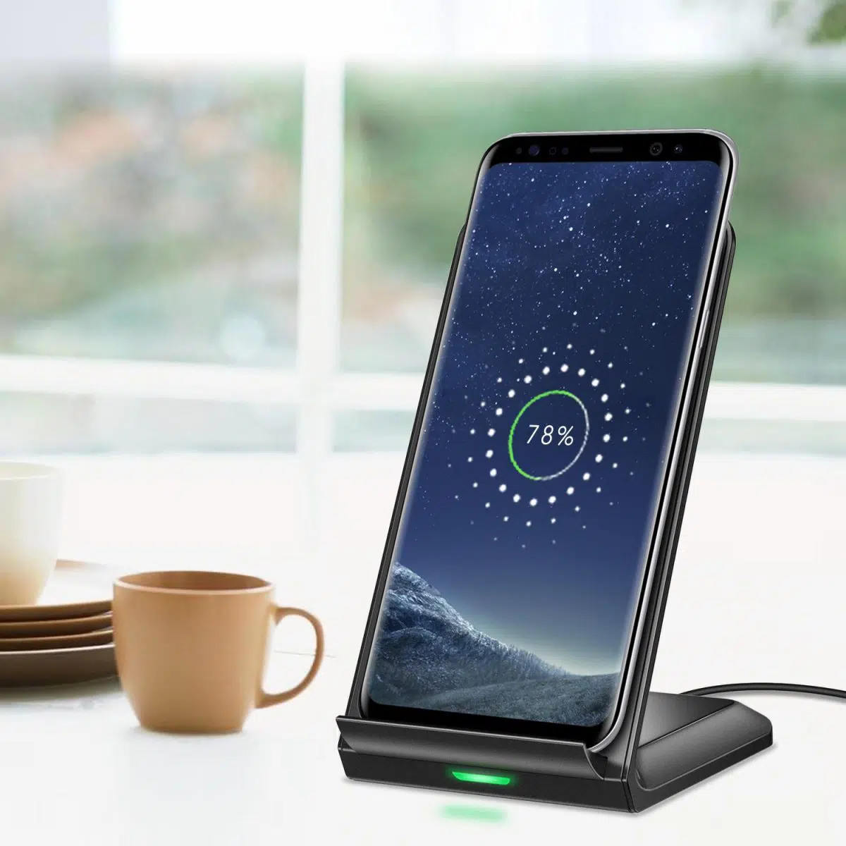 CHOETECH Wireless Fast Charging Smartphone Stand 