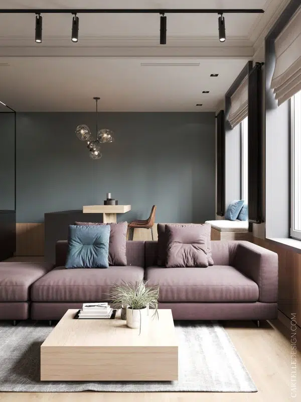 Minimalist home interiors using matte black furnishings - Recommend.my