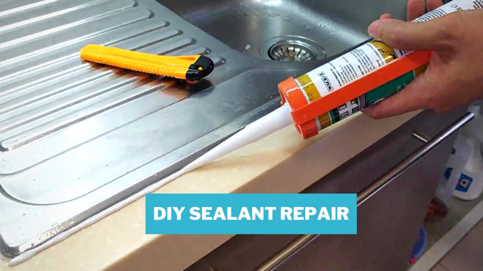 sealant for old procelin kitchen sink
