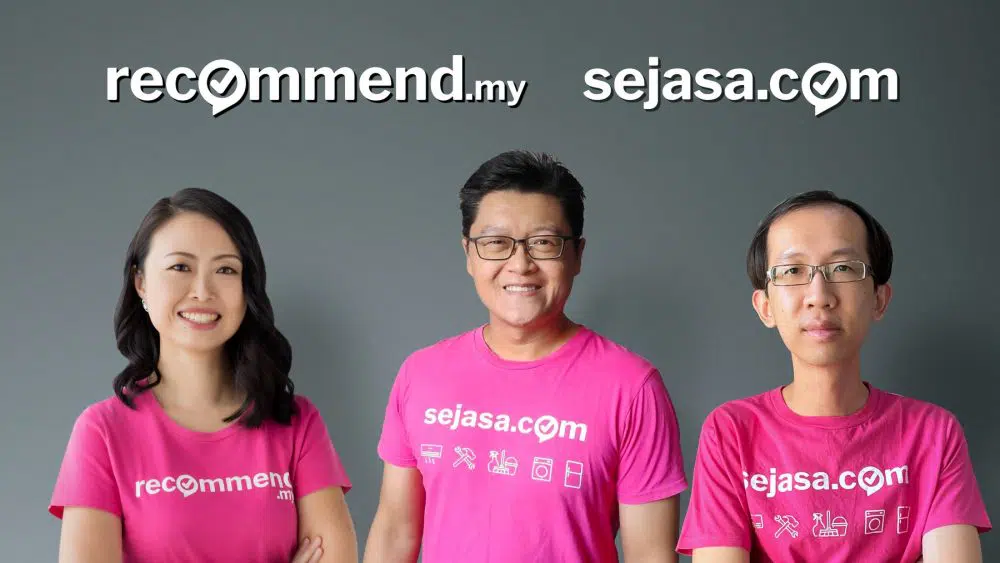 Recommend.my sejasa.com co-founders series A